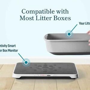 Purina Petivity Smart Litter Box Scale Cat Weight & Health Tracker monitor app